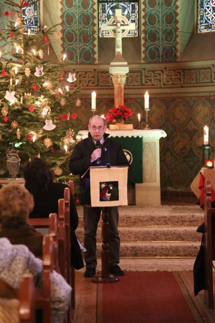 Chor singt im Festgottesdienst am 2. Weihnachtstag in Coppengrave