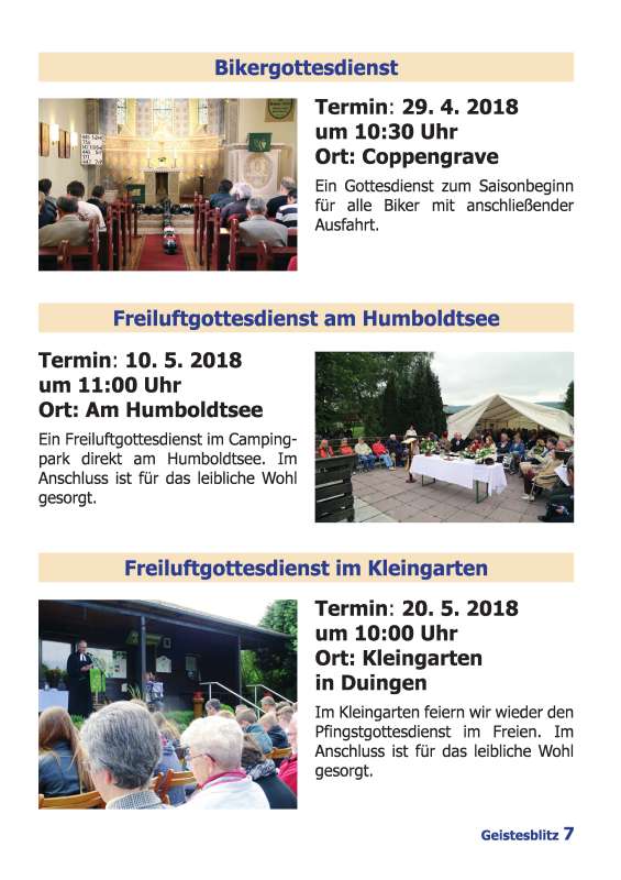 Gemeindebrief März 2018 - Mai 2018