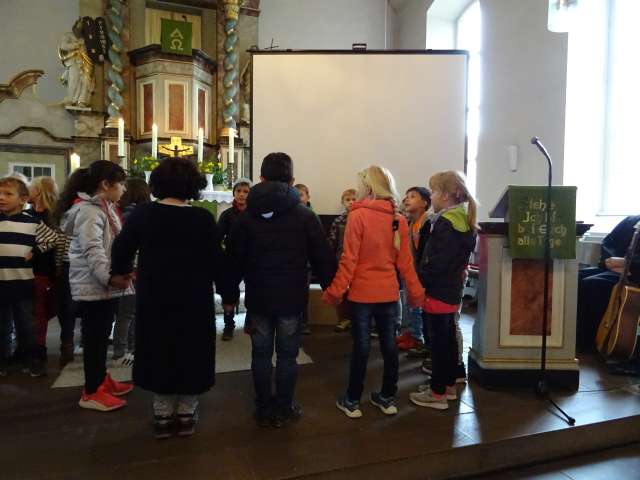 Schulgottesdienst zum Erntedank in der St. Katharinenkirche