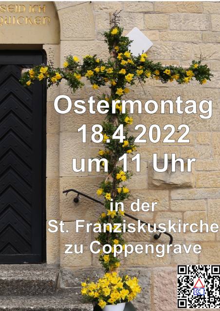 Festgottesdienst am Ostermontag in der St. Franziskuskirche in Coppengrave
