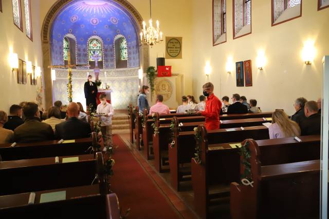 Abendmahlsgottesdienst der Konfirmanden in der St. Franziskuskirche
