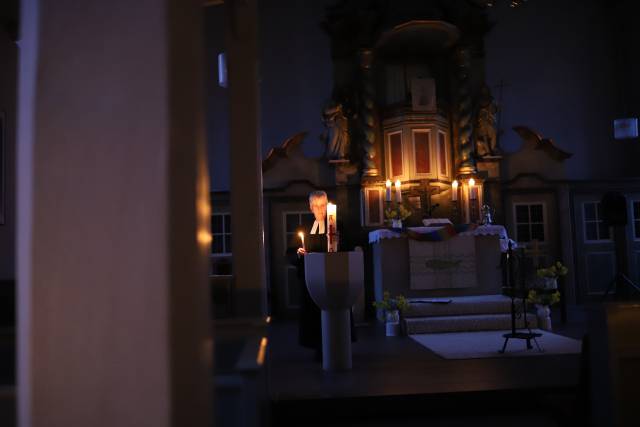 Osternachtgottesdienst in der Katharinenkirche