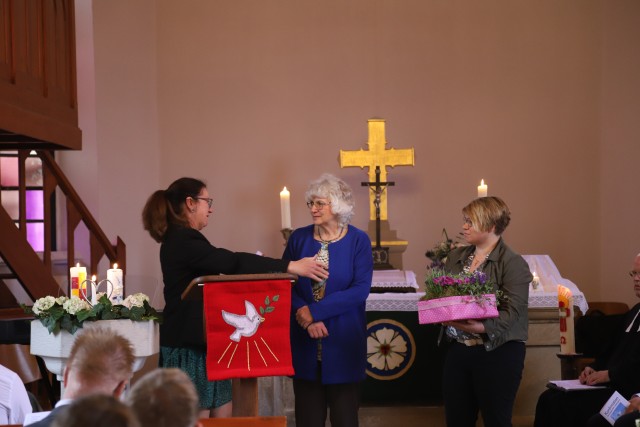 Küsterin der St. Maternuskapelle Frau Siedenburg in den Ruhestand verabschiedet