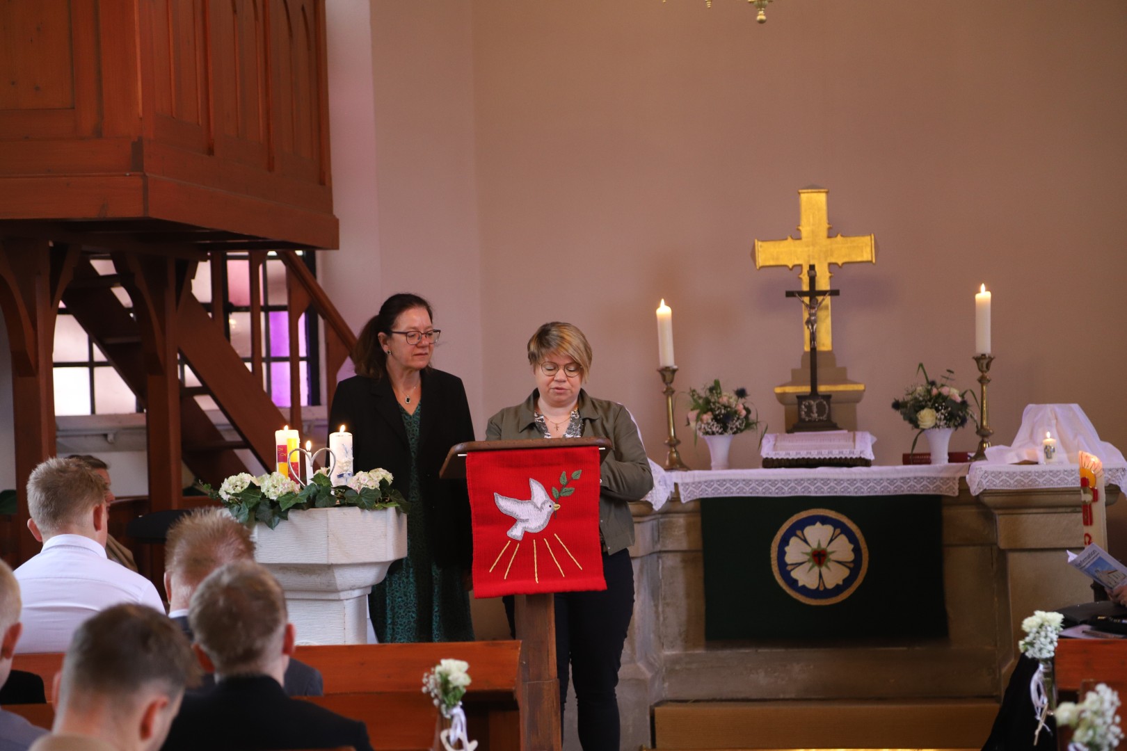 Küsterin der St. Maternuskapelle Frau Siedenburg in den Ruhestand verabschiedet